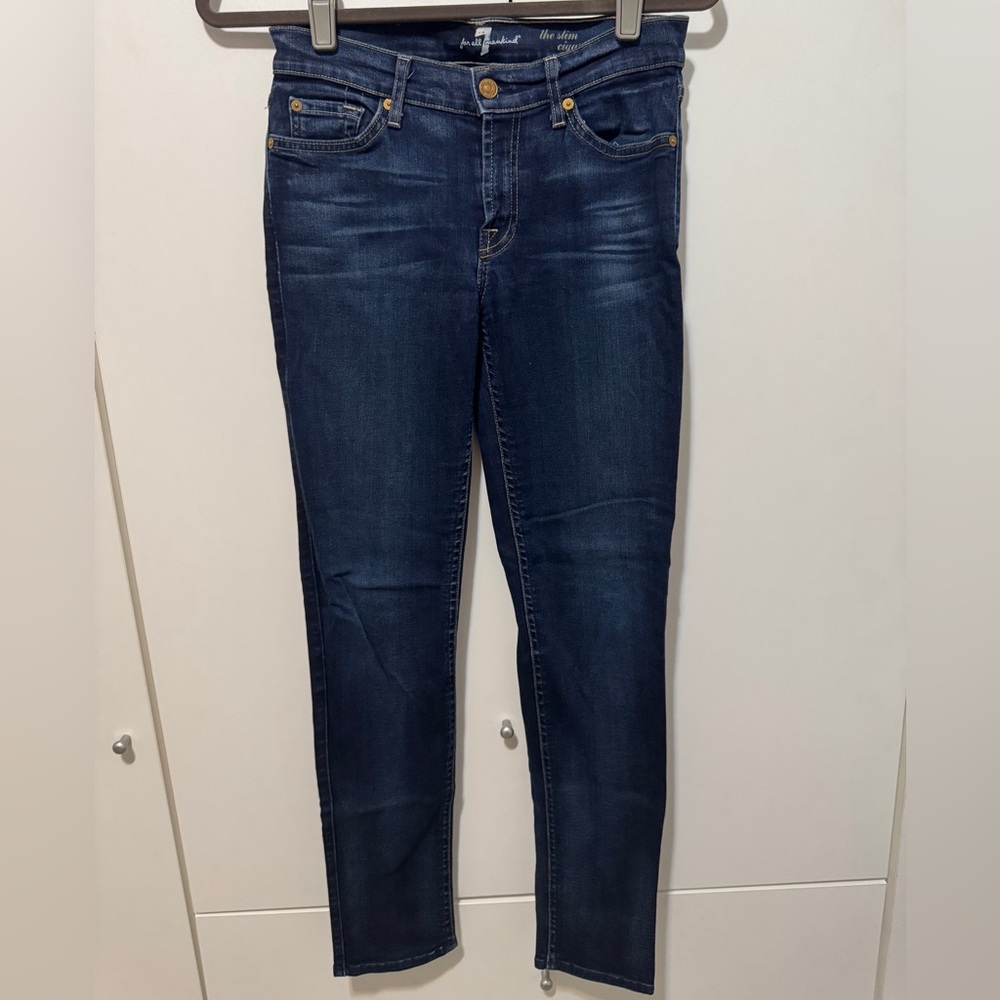 7 For All Mankind Slim Cigarette Jeans Premium Fit